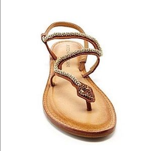 🛍 ANTONIO MELANI SNAKE SANDALS SIZE 8 🛍